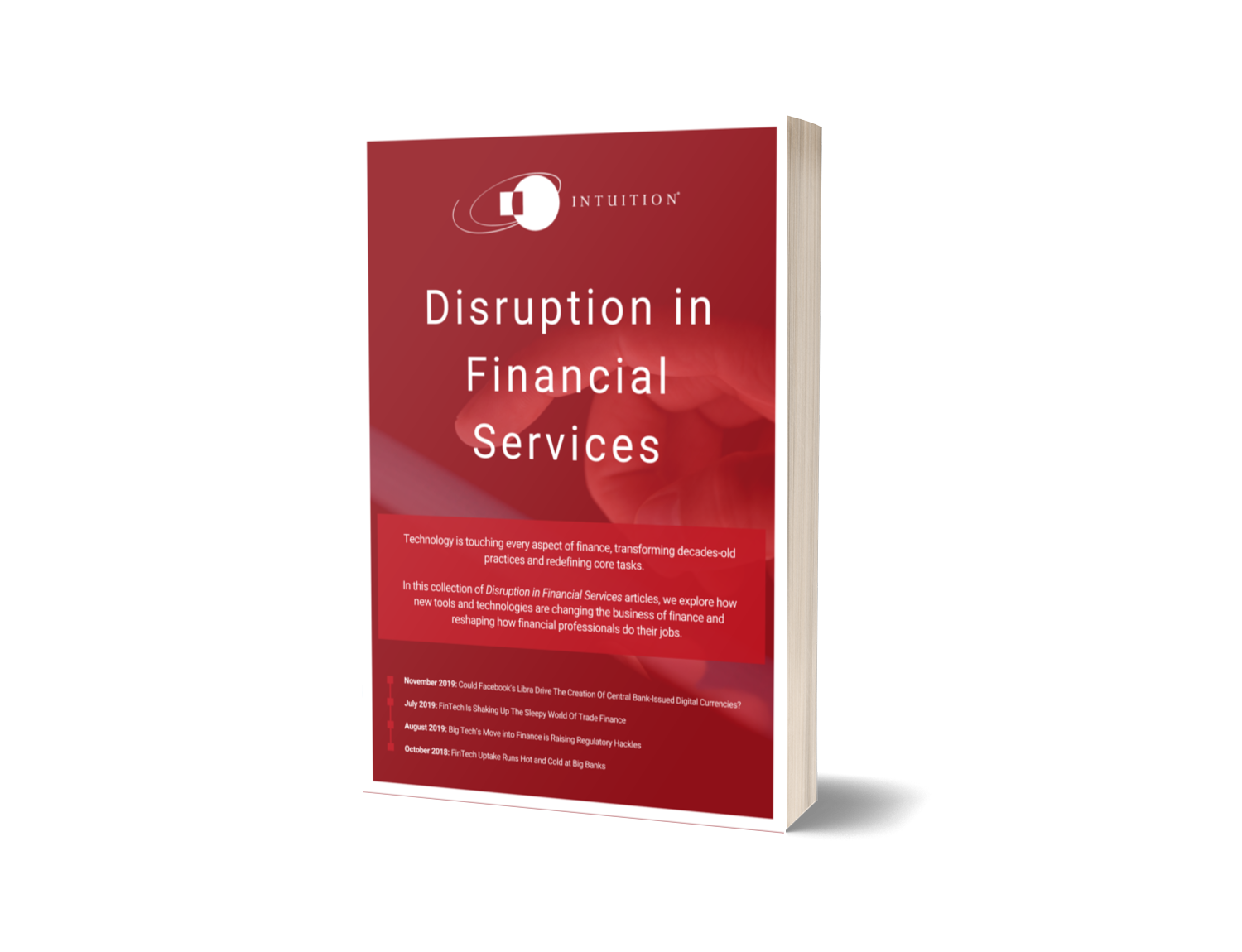 disruption in financial services